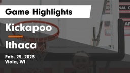 Kickapoo vs Ithaca Game Highlights - Feb. 25, 2023