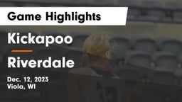 Kickapoo vs Riverdale  Game Highlights - Dec. 12, 2023