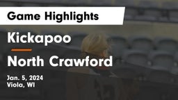 Kickapoo vs North Crawford  Game Highlights - Jan. 5, 2024