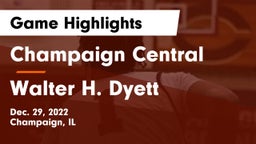 Champaign Central  vs Walter H. Dyett  Game Highlights - Dec. 29, 2022