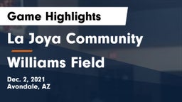 La Joya Community  vs Williams Field  Game Highlights - Dec. 2, 2021