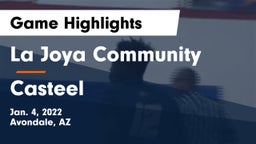La Joya Community  vs Casteel  Game Highlights - Jan. 4, 2022