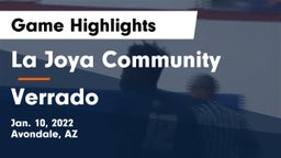 La Joya Community  vs Verrado  Game Highlights - Jan. 10, 2022