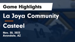 La Joya Community  vs Casteel  Game Highlights - Nov. 30, 2023