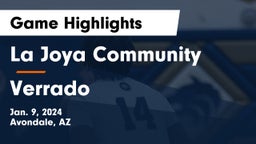 La Joya Community  vs Verrado Game Highlights - Jan. 9, 2024