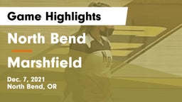 North Bend  vs Marshfield  Game Highlights - Dec. 7, 2021