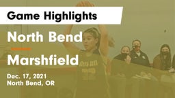 North Bend  vs Marshfield  Game Highlights - Dec. 17, 2021