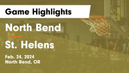 North Bend  vs St. Helens  Game Highlights - Feb. 24, 2024