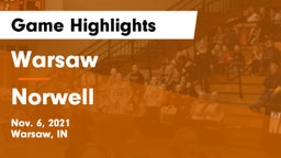 Warsaw  vs Norwell  Game Highlights - Nov. 6, 2021