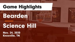 Bearden  vs Science Hill  Game Highlights - Nov. 24, 2020