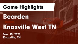 Bearden  vs Knoxville West  TN Game Highlights - Jan. 15, 2021