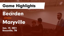 Bearden  vs Maryville  Game Highlights - Jan. 19, 2021