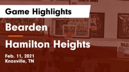 Bearden  vs Hamilton Heights Game Highlights - Feb. 11, 2021