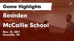 Bearden  vs McCallie School Game Highlights - Nov. 23, 2021