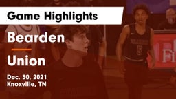 Bearden  vs Union Game Highlights - Dec. 30, 2021
