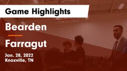 Bearden  vs Farragut  Game Highlights - Jan. 28, 2022