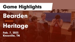 Bearden  vs Heritage  Game Highlights - Feb. 7, 2023