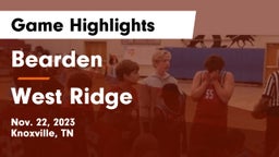 Bearden  vs West Ridge Game Highlights - Nov. 22, 2023