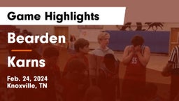 Bearden  vs Karns  Game Highlights - Feb. 24, 2024