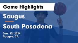 Saugus  vs South Pasadena  Game Highlights - Jan. 13, 2024