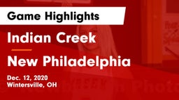 Indian Creek  vs New Philadelphia  Game Highlights - Dec. 12, 2020