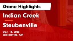 Indian Creek  vs Steubenville  Game Highlights - Dec. 14, 2020