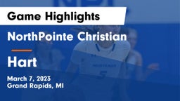NorthPointe Christian  vs Hart  Game Highlights - March 7, 2023