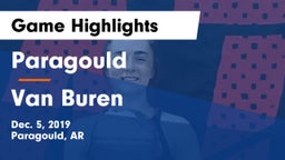 Paragould  vs Van Buren  Game Highlights - Dec. 5, 2019