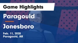 Paragould  vs Jonesboro  Game Highlights - Feb. 11, 2020