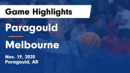 Paragould  vs Melbourne  Game Highlights - Nov. 19, 2020