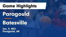 Paragould  vs Batesville  Game Highlights - Jan. 9, 2021