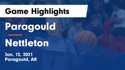 Paragould  vs Nettleton  Game Highlights - Jan. 12, 2021