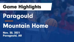 Paragould  vs Mountain Home  Game Highlights - Nov. 30, 2021