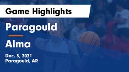 Paragould  vs Alma  Game Highlights - Dec. 3, 2021