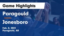 Paragould  vs Jonesboro  Game Highlights - Feb. 8, 2022