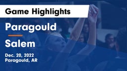Paragould  vs Salem  Game Highlights - Dec. 20, 2022
