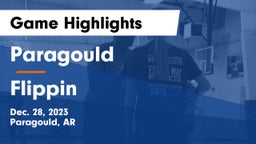 Paragould  vs Flippin   Game Highlights - Dec. 28, 2023