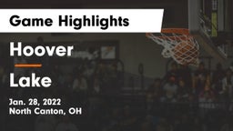 Hoover  vs Lake  Game Highlights - Jan. 28, 2022