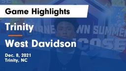Trinity  vs West Davidson  Game Highlights - Dec. 8, 2021