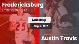 Matchup: Fredericksburg High vs. Austin Travis 2017