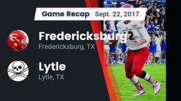 Recap: Fredericksburg  vs. Lytle  2017