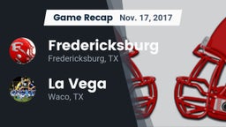 Recap: Fredericksburg  vs. La Vega  2017