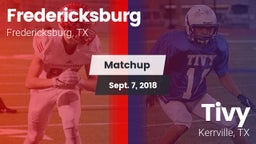 Matchup: Fredericksburg High vs. Tivy  2018