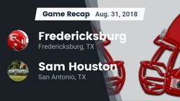 Recap: Fredericksburg  vs. Sam Houston  2018
