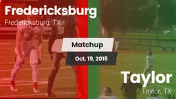 Matchup: Fredericksburg High vs. Taylor  2018