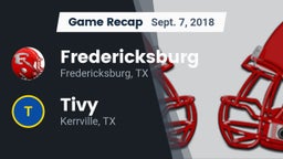 Recap: Fredericksburg  vs. Tivy  2018