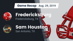 Recap: Fredericksburg  vs. Sam Houston  2019