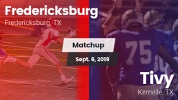 Matchup: Fredericksburg High vs. Tivy  2019