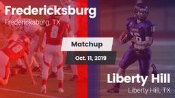 Matchup: Fredericksburg High vs. Liberty Hill  2019