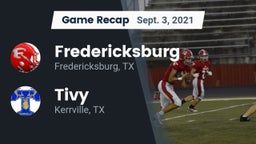 Recap: Fredericksburg  vs. Tivy  2021